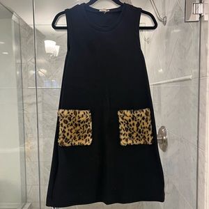 Crewcuts jumper with fuzzy pockets